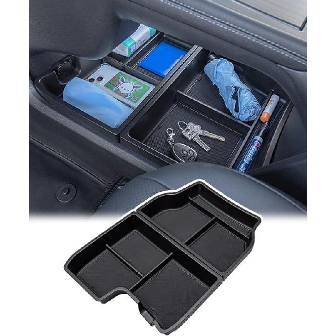 TOPTALL 2025 New Dash Tray Phone Holder Compatible With 2025 Toyota Sienna 12.3" Screen, Dashboard Hidden Storage Organizer Behind Screen Tissue