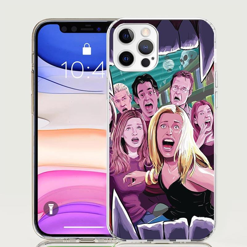 Buffy the Vampire Slayer Phone Case For iPhone 17 Air 16 15 Plus 11 14 Pro Max 13 Mini 12 7 8 + SE Pattern Art Customized Cover