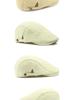Men's Straw Beret: Spring/Summer Sun Protection, British Retro Duckbill Cap, Casual Newsboy Hat
