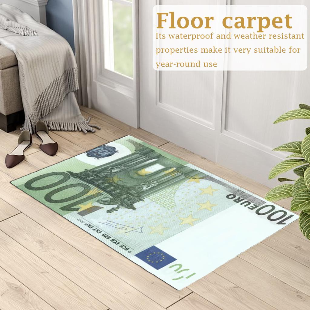 Bedruckter Teppich 40 * 60CM Badezimmer Eingangstür Schlafzimmer Küche Wohnzimmer Matte Teppich