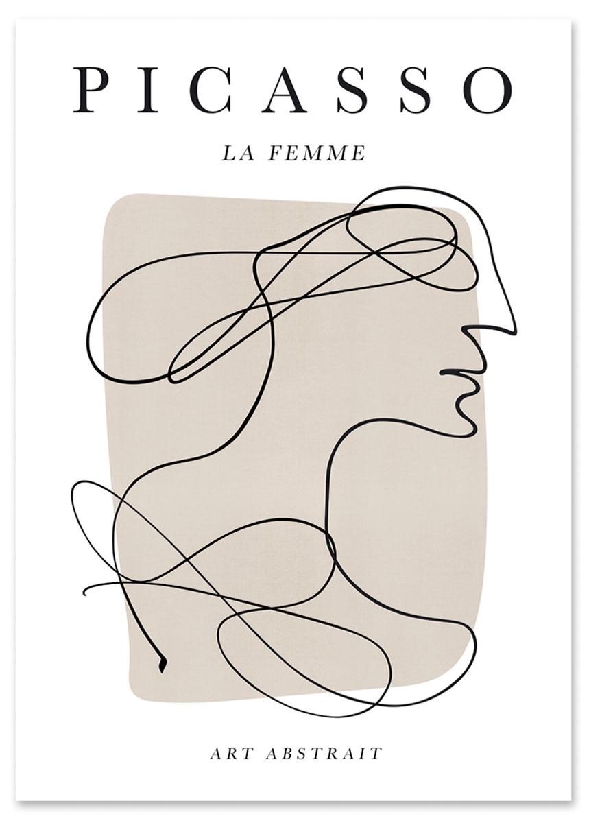 

Plakat pablo picasso portret twarz 30x40 cm