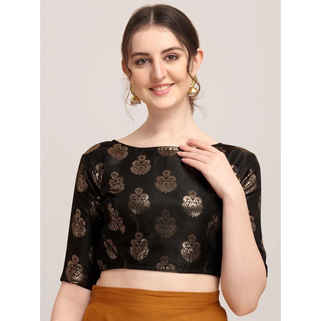 Beautiful Party Wear Designer Blouse Indian Women's Half Sleeves Ethnic Choli