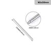 1PCS Threaded Rod 304 Stainless Steel Screw M2 M2.5 M3 M4 M5 M6 M8 M10 M12 M16 M18 M20