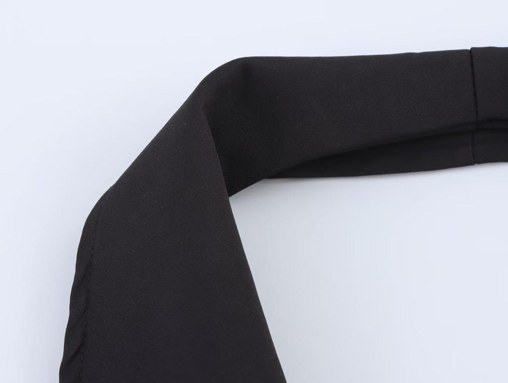 2025 Spring Women's European and American Halter Neck Shirt Dress Pants