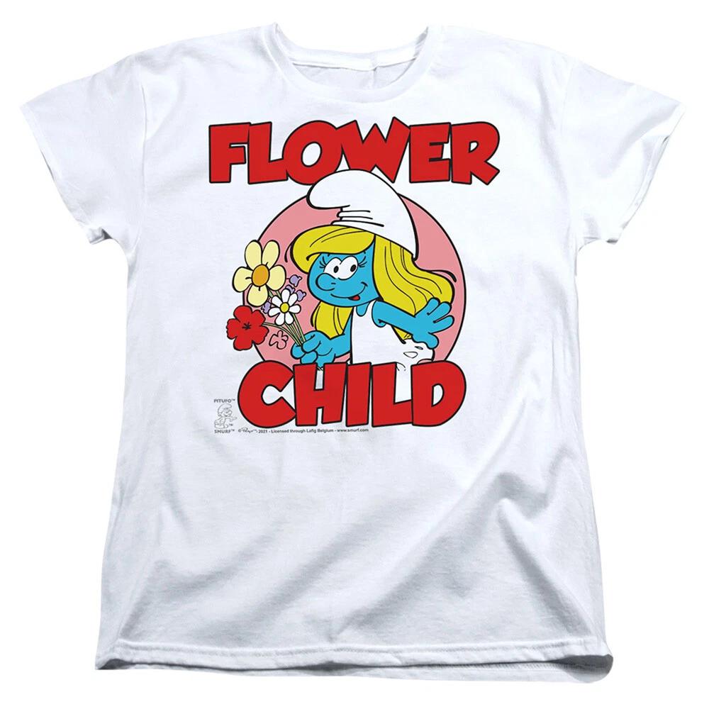 The Smurfs  Flower Child  Women s T-Shirt 4XL
