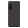 For Samsung Galaxy A36 5G Case Red Cherry Pattern Printing Straight Edge TPU Phone Back Cover