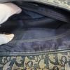 Dior Trotter Canvas Saddle Shoulder Bag Navy Canvas Used