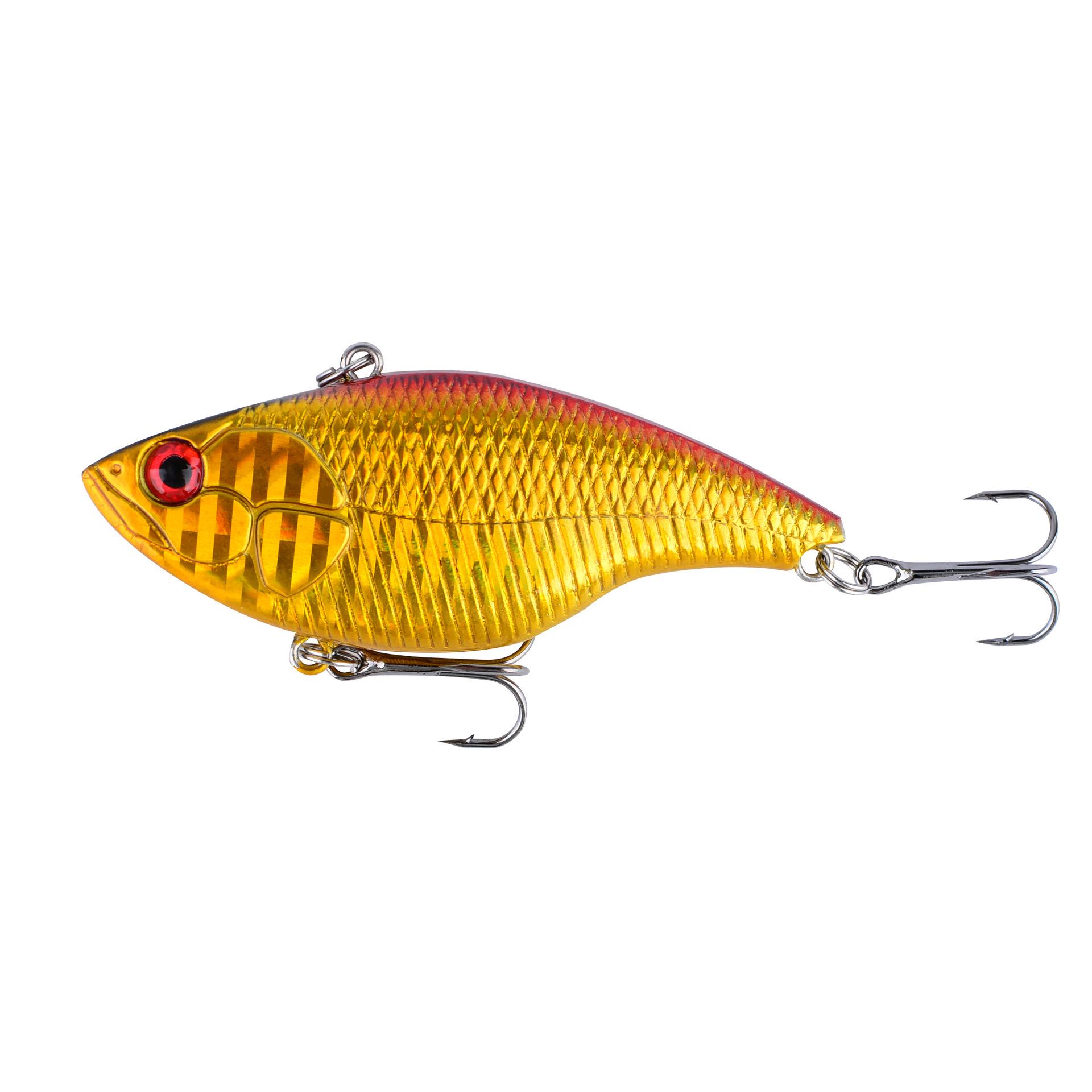 

18g Long-Cast Sinking Vibe Bait - Realistic 7.3cm Plastic Fish Lure