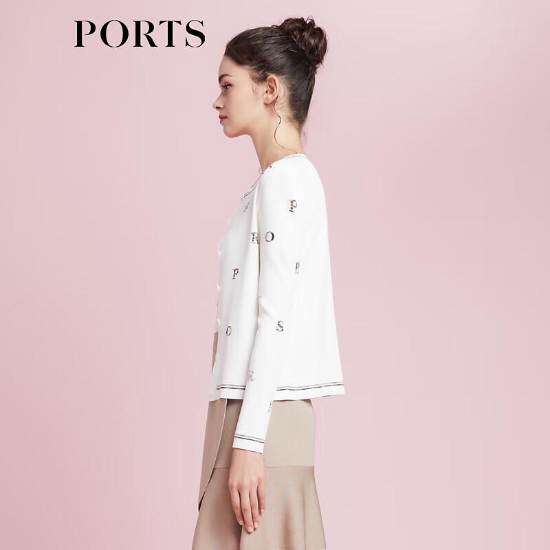 

PORTS Женский кардиган жаккардовой вязки M