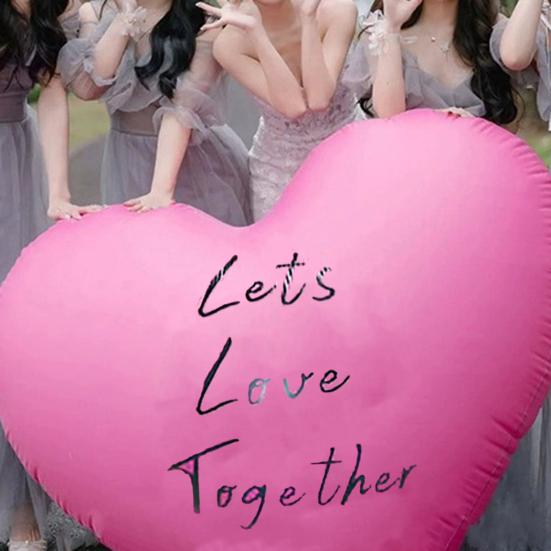 Balónek ve tvaru srdce Valentýnská narozeninová párty Výročí zásnuby Svatební výzdoba Pojďme se spolu milovat Všechno nejlepší k narozeninám Tisk balónu Foto rekvizita