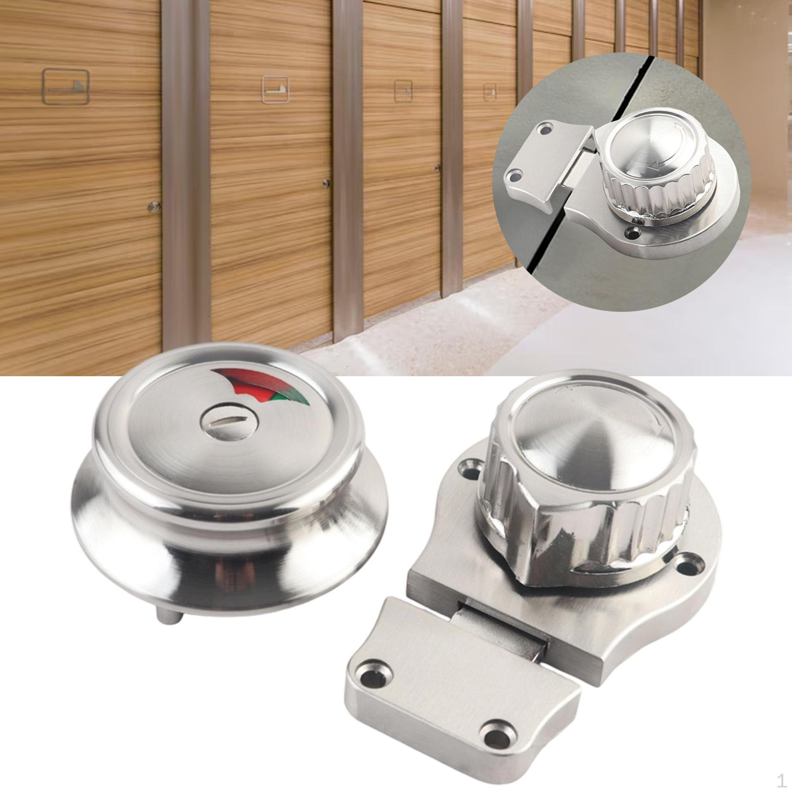 

Индикатор защелки двери ванной комнаты, Замок для перегородки конфиденциальности, Легко устанавливаемый, Многоцелевая кабина