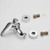 G1/2in Polished Chrome Finish Wall Mounted Bathroom Bathtub Shower Tap Mixer Faucet Lifting Type Zinc Alloy Shower Faucet Holder