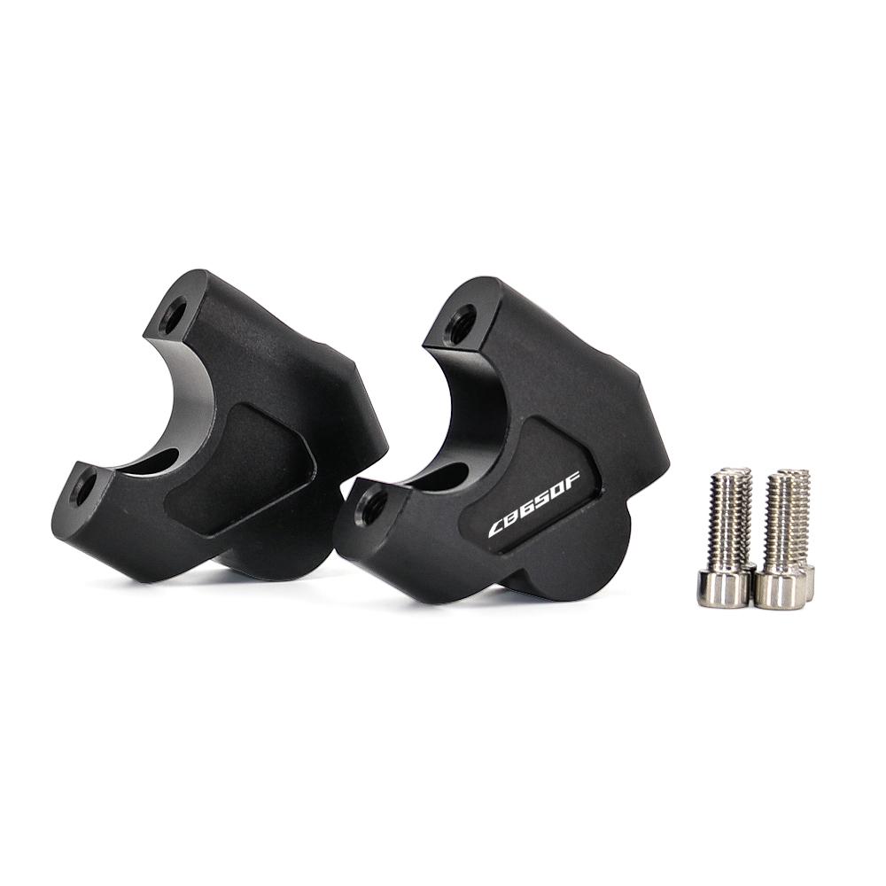For Honda CB650R CBR650R CB650F CB650 Motorcycle Handlebar Riser Bar Mount Handle Clamp 28mm 1 1/8" Extend