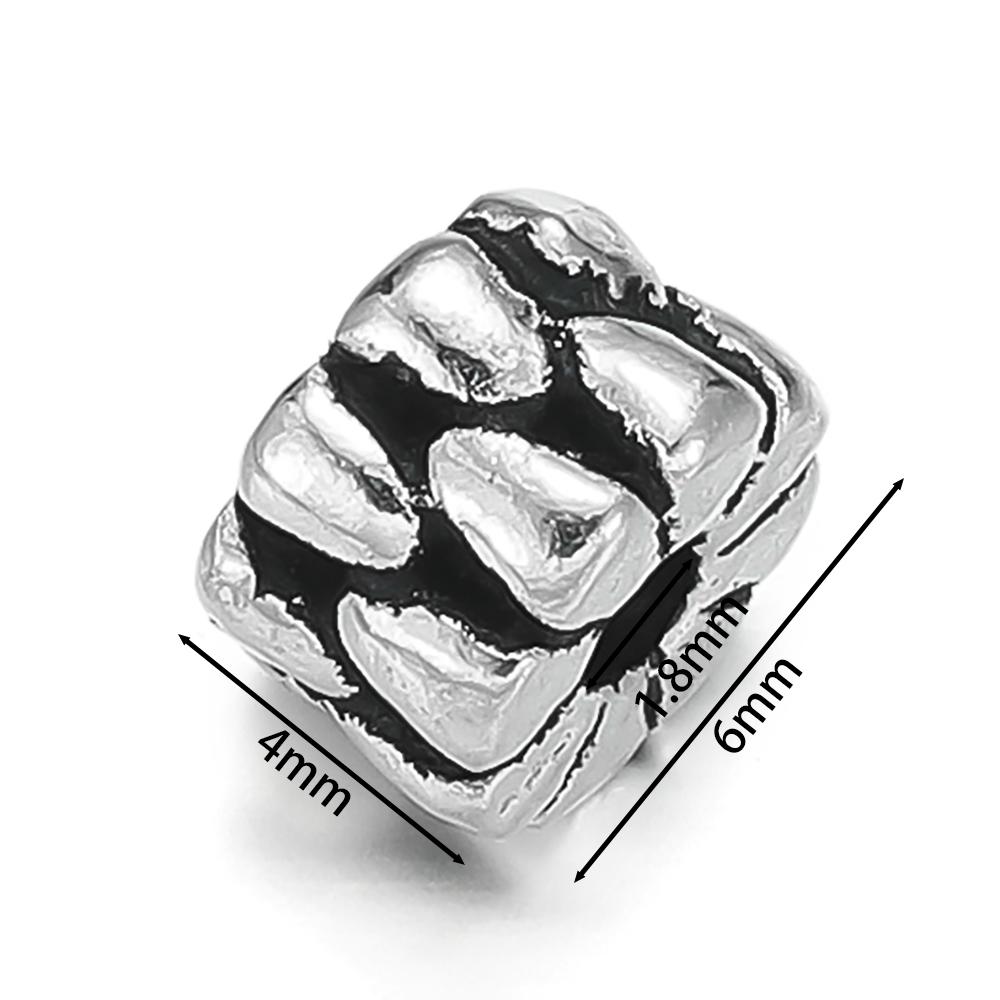 1pcs/lot 925 Sterling Silver Various Shape Silver Color Beads For DIY Jewelry Necklace Bracelets Making Supplies Accessories