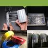 Stretch Wrap Roll with Rolling Handle Protective Film Pack Everything 492ft. Industrial Clear Plastic for Pallet Wrap