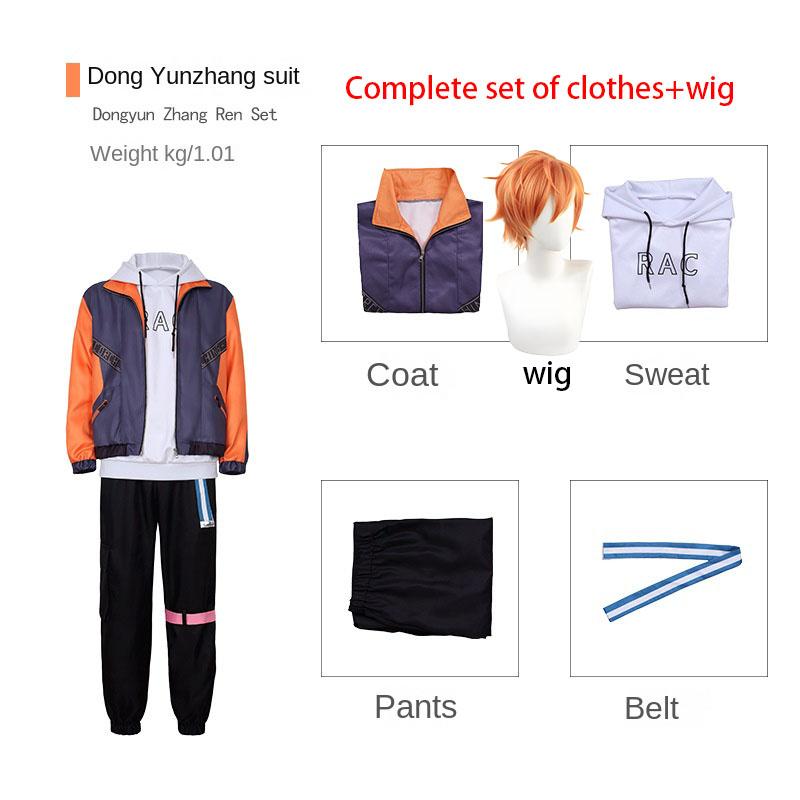 

3RD Shinonome Akito Costume Uniform Anime vbs Colorful Stage Cosplay Wig Anniversary Vivid BAD SQUAD Outfits for Men XXXL