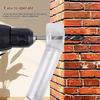 1/2Pcs Sealed Dust Containment System Power Drill Dust Cover With Integrated Drill Bit Storage Case For Clean & Safe Drilling