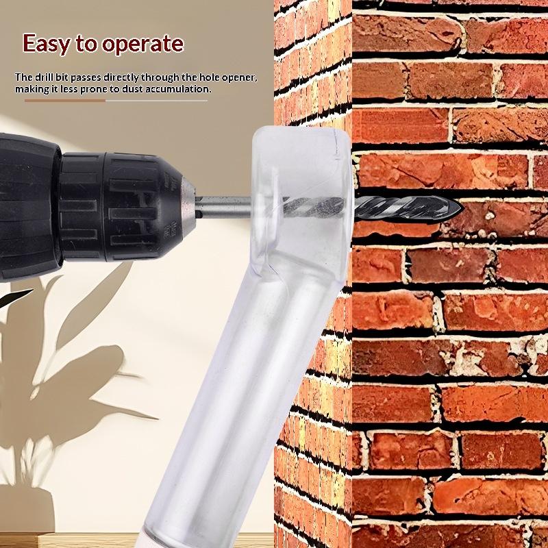 1/2Pcs Sealed Dust Containment System Power Drill Dust Cover With Integrated Drill Bit Storage Case For Clean & Safe Drilling