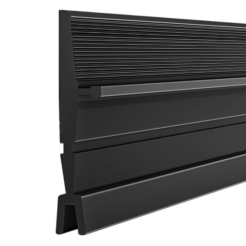 

Door Seam Bottom Seal Strip Baffle Door Draft Stopper 93*3.8*0.5cm
