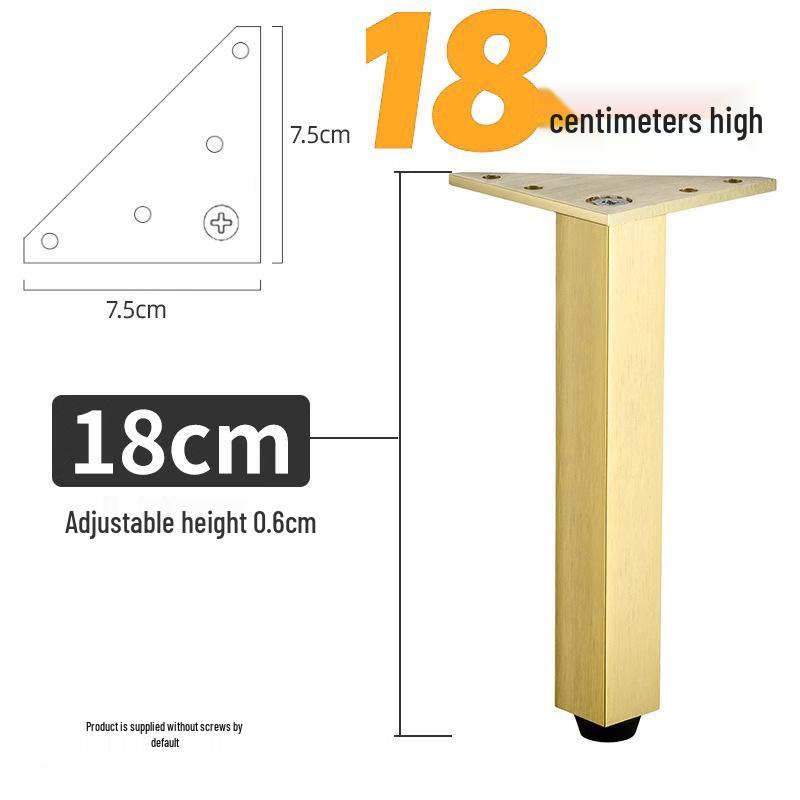 Triangular Aluminum Alloy Adjustable Sofa and Cabinet Legs