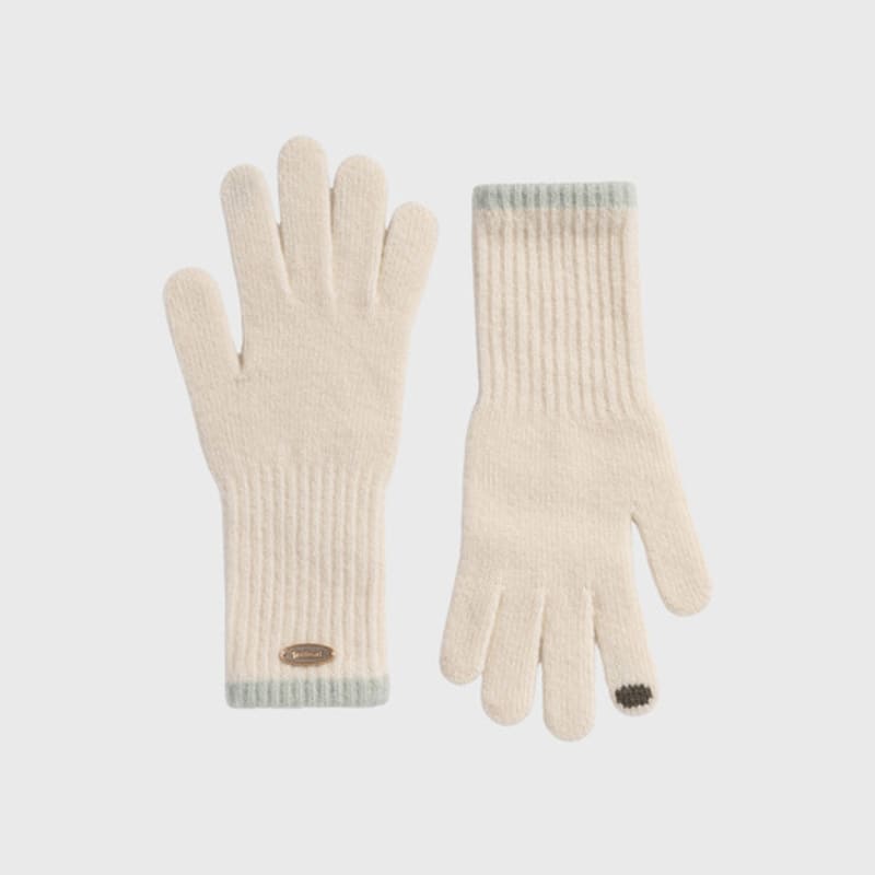 Valluat [Touch Gloves] Nelly Knit Gloves_2colors