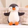 Soft Short Flannel Penguin Plush For Kids Birthday Gift And Collectible Toy