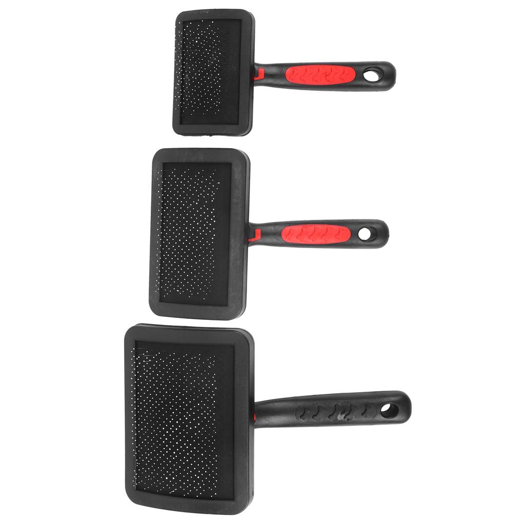 3-teiliges tragbares Katzen- und Hundepflegebürsten-Set für Haustiere, Katzenpflege, Massagekamm, Zubehör