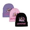 Kpop Witch Hunter Printing Flanged Knitted Hat Trendy Men And Women Street Cold Hat Autumn And Winter Warm Wool Hat