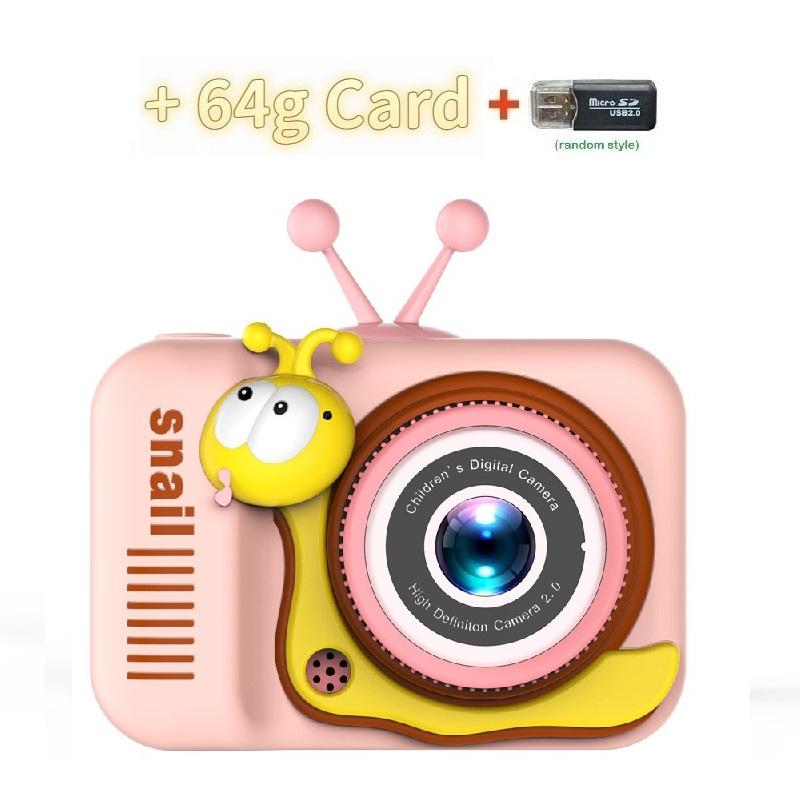 Kinderkamera, Digitalkamera, 20-MP-Kamera, Kinder-Selfie, 4-facher Digitalzoom, 2,0-Zoll-Bildschirm, Doppelobjektiv