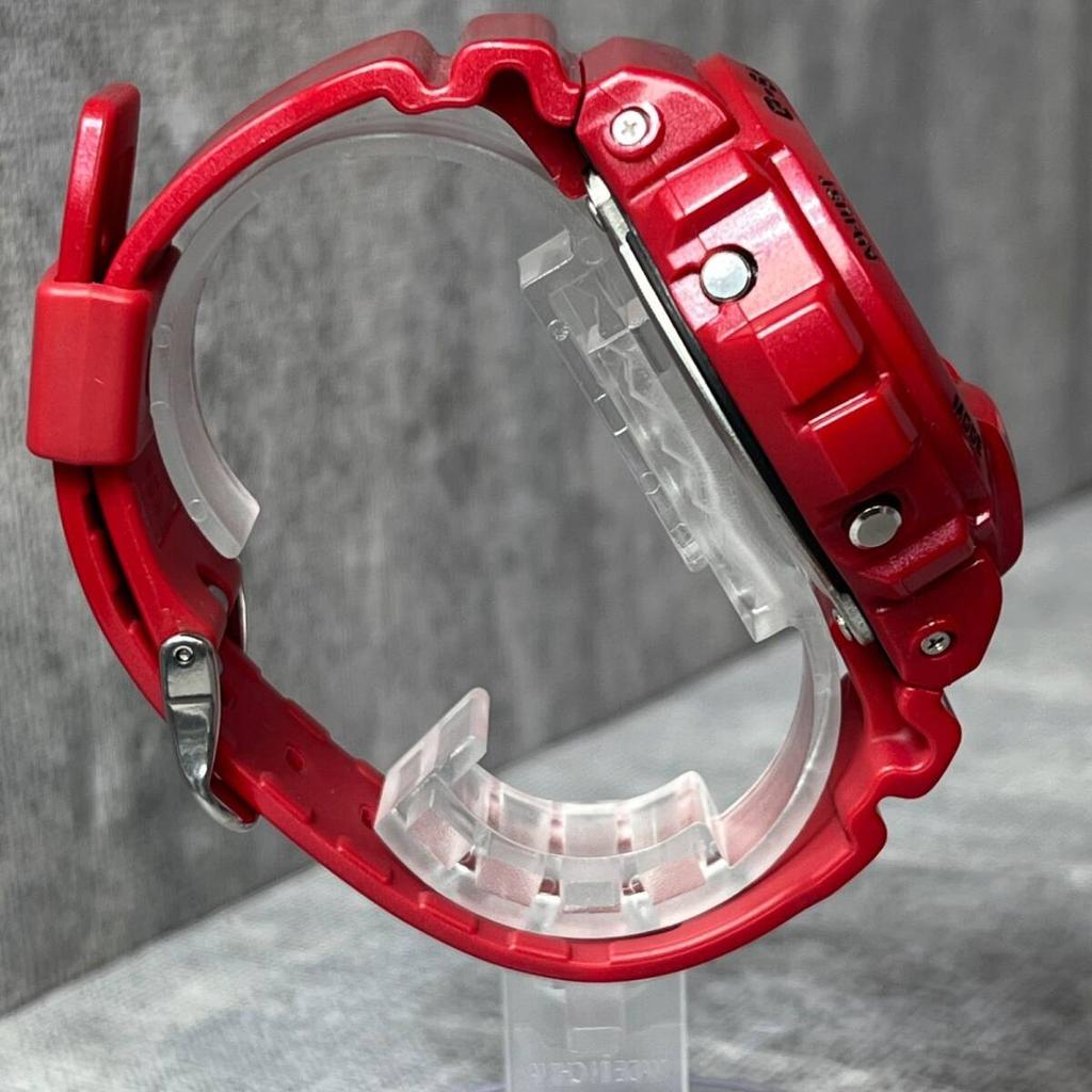 CASIO Red Digital Watch Y2K Street G-SHOCK DW-6900MF-4 Men's