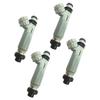 4Pcs Automotive Fuel Injector 23250-15040 23209-15040 Fits for Repair Spare Parts Professional Replacement