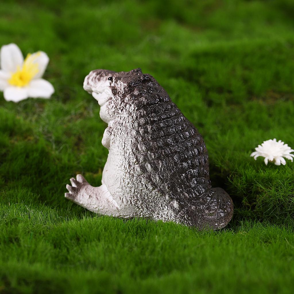 1pc Little Crocodile Tea Set Decoration Cute Home, Exquisite and Creative Desktop Crafts Ornament