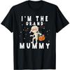 Funny Grandma Halloween Shirt I'm The Grand Mummy T-Shirt T-Shirt NDSP1 Mens Womens Tank Top Sweatshirt Hoodie Longsleeve 35 Black
