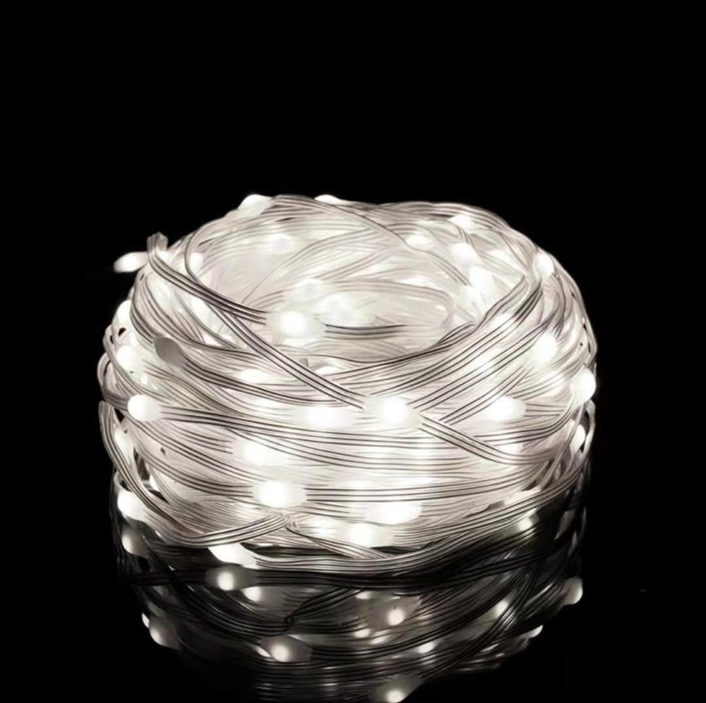 Outdoor Waterproof Solar LED String Fairy Lights for Garden and Christmas Tree Decoration