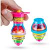LED Flash Luminous Spinning Top  Ejection Design Colorful Light Gyroscope, Children Classic Fun Toy for Kids Indoor Outdoor Game