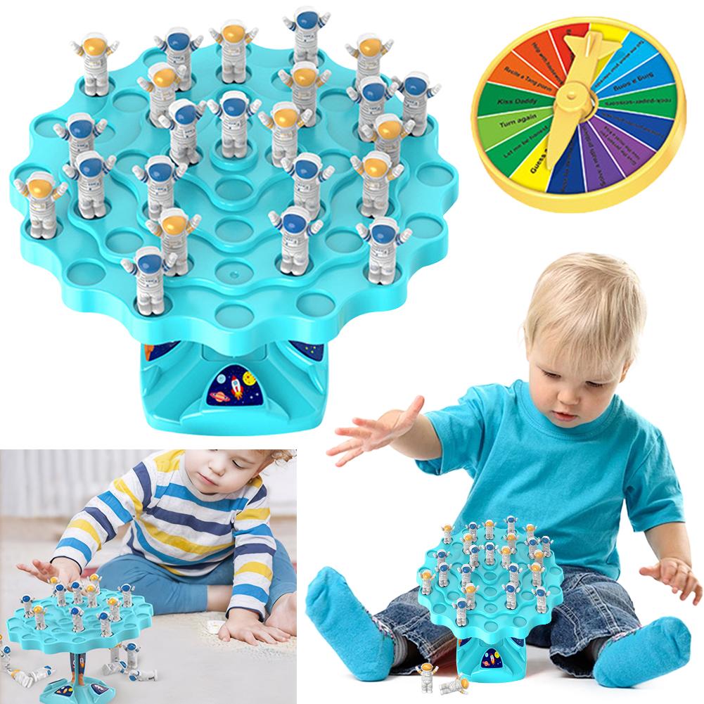 Balance Astronaut  Stackable Balance Astronaut Board Parent-Child Interaction Desktop Astronaut Puzzle Balance  for Kids