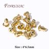 50/100Psc/Lots Gold Earring Backs For Studs 14K Gold Plated Earrings Stoppers,Caps For Earrings DIY Jewelry Making Supplies