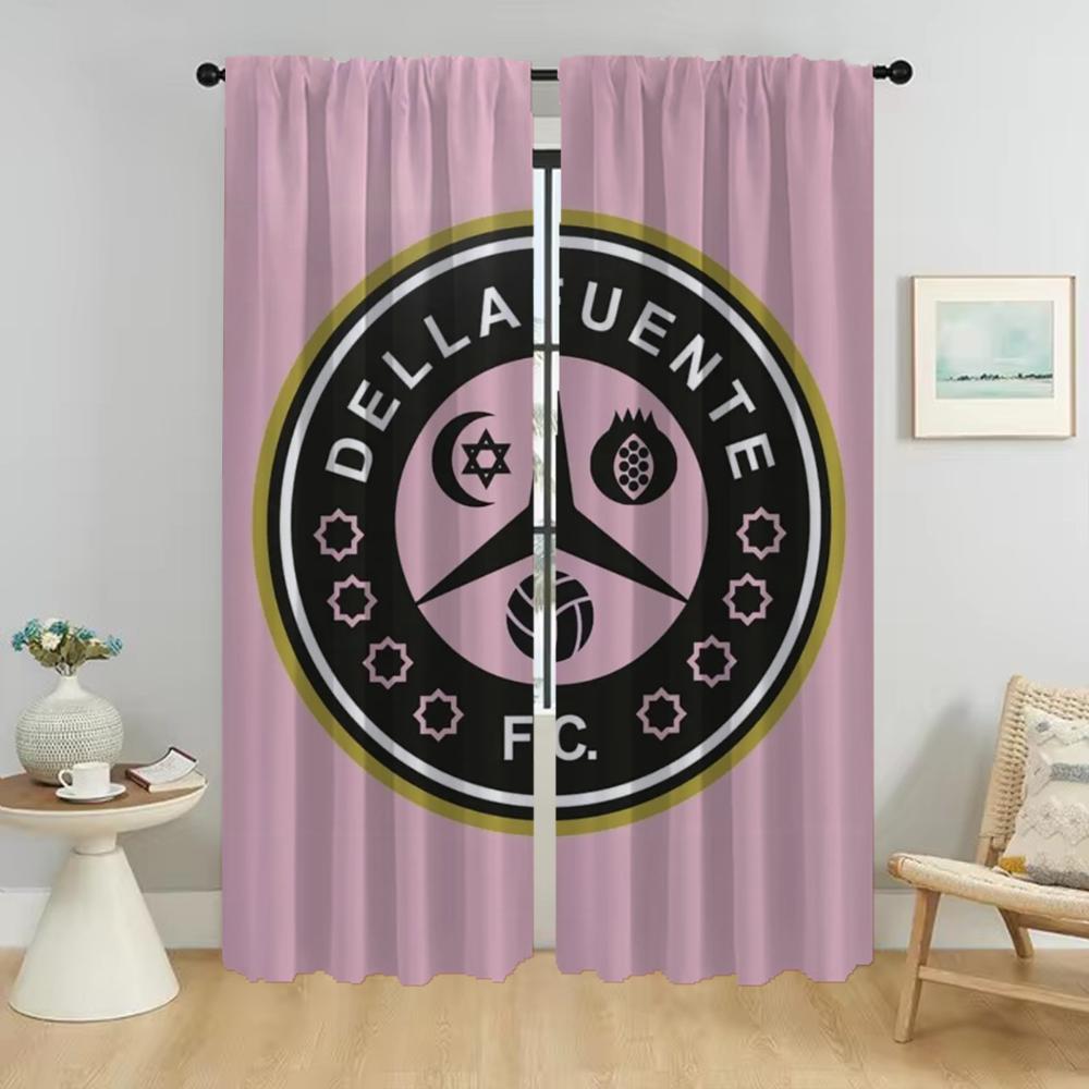 Dellafuente Myggnät för Vardagsrum Skärmar Fönstergardin Tyg för Sovrum Heminredning Gardiner 2 Delar Barn