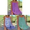Summer Girl Dress With Watermark Print And Loose Fit For Casual Wear