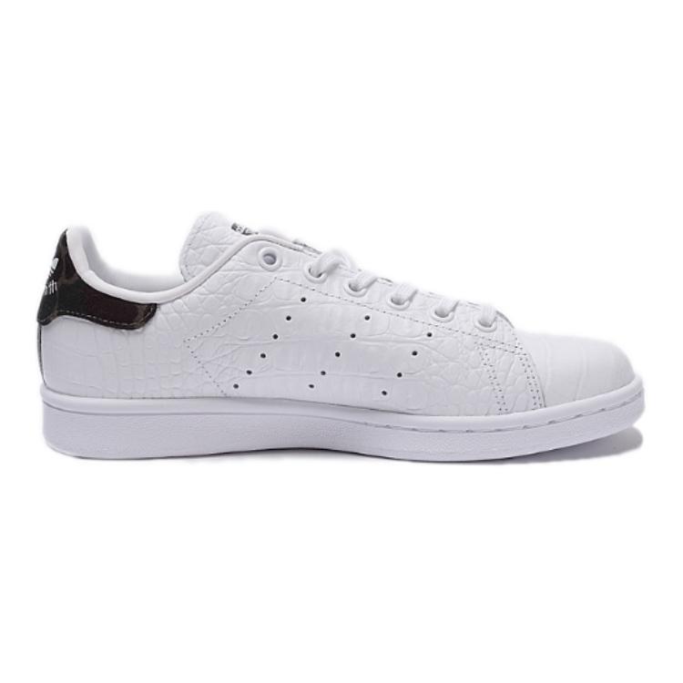 Adidas Originals Stan Smith Durable Balance Low-Top Kids Skate Shoes Plaid Black Tail Kids Skate Shoes F34330