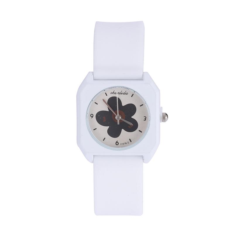 Dopamine Silicone Belt Casual Ladies Watch Fashion Cute Small Fresh Student Quartz Watch Female