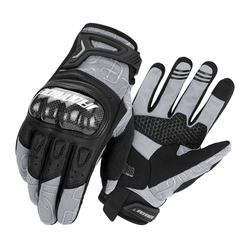 Motorcycle Gloves Summer Breathable Anti Slip Off-road Motorcycle Gloves Motorcycle Racing Riding Touch Screen Protective Gloves
