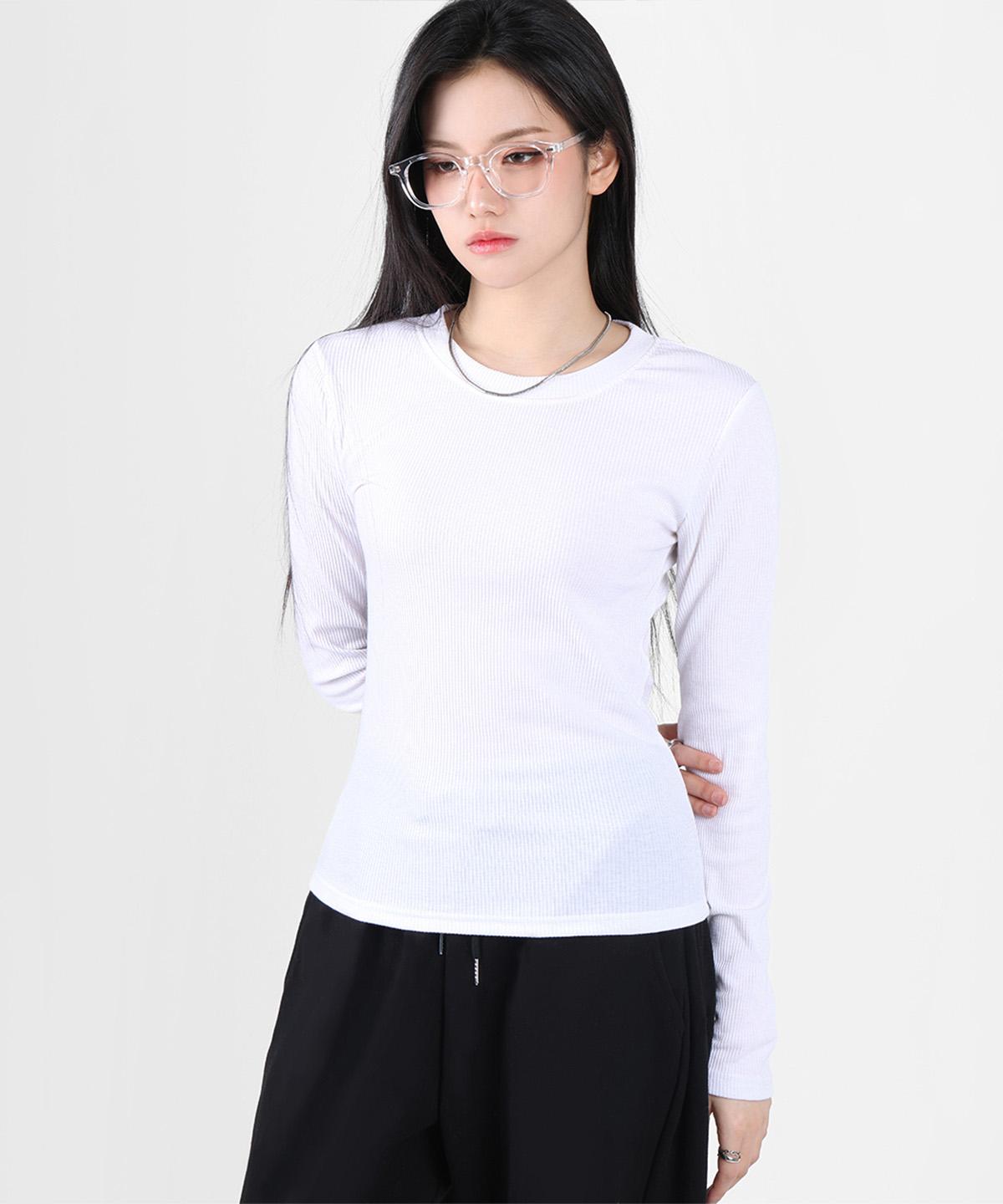Poder Fit Ribbed Long Sleeve T-Shirt_I Free (Ft23)