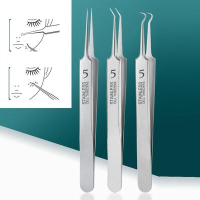 Cell Pimples Blackhead Clip Tweezers Beauty Salon Special Scraping Acne Needle