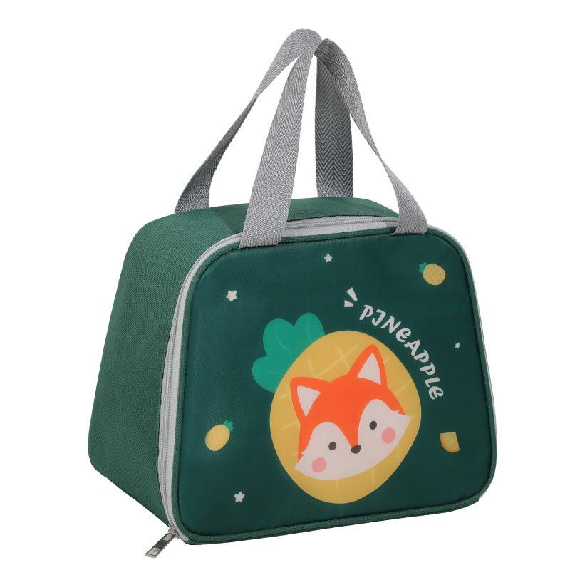 2022 Insulated Portable Student Lunch Bag - Japanese Style Bento Bag