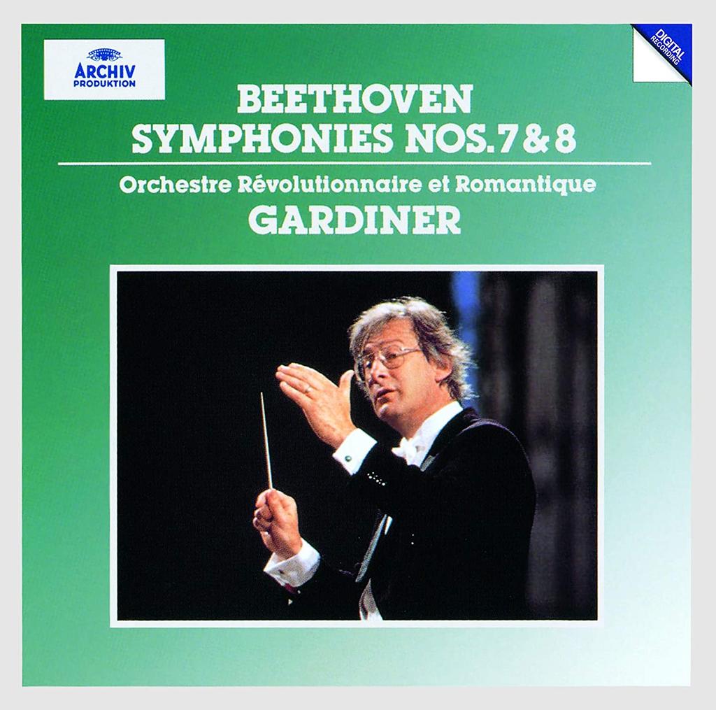CD JOHN ELIOT GARDINER - Beethoven: Symphony Nos. 7 and 8 (L UCCG90840 ARCHIV PRODUCTI 2020 Japan ObiClassical Used