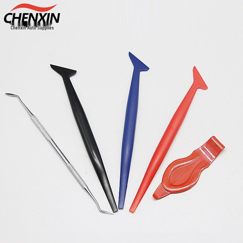 Car Wrap Trimming & Sealing Kit: 5-Piece Set with Color Change & Edge Cutting Tools