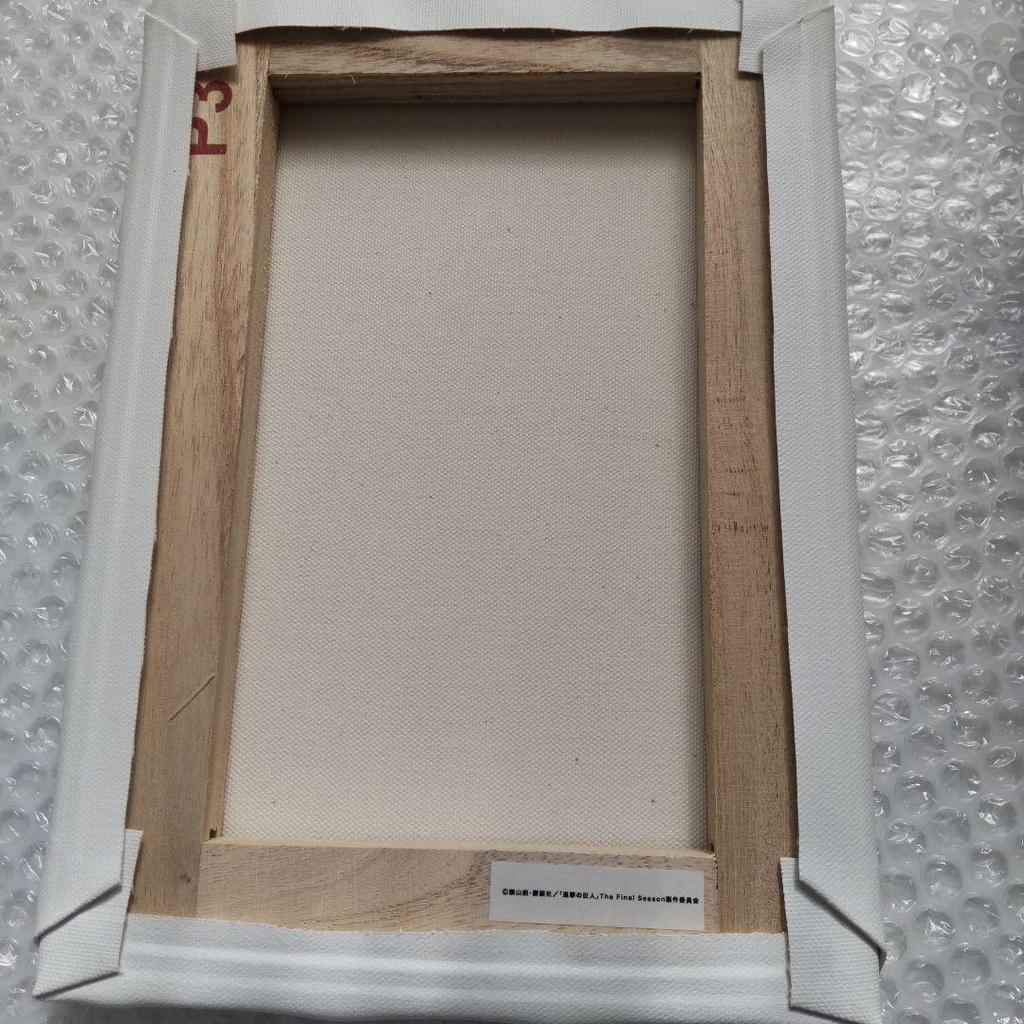 [USED] Attack on Titan Levi Birthday Canvas Art