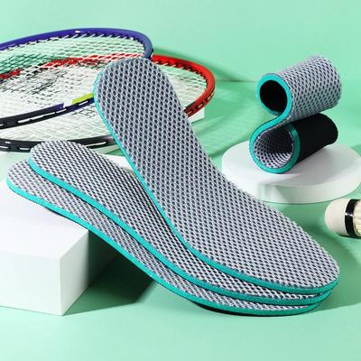 Haiboli Mesh Rebound Shock-Absorbing Sports Insole: Men's & Women's Sweat-Absorbing, Deodorizing, Soft for Military Training