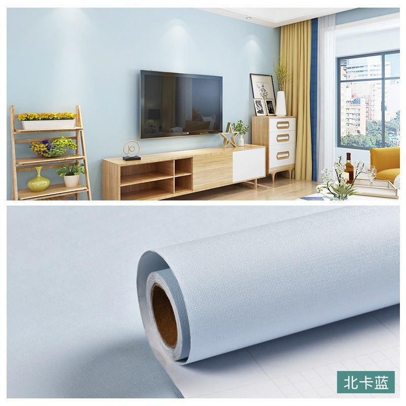 Do-It-Yourself Modern Solid Color Waterproof Self Adhesive Pvc Wall Cover For Wall In Rolls For Living Room Home Ornament 3D Wall Stickers